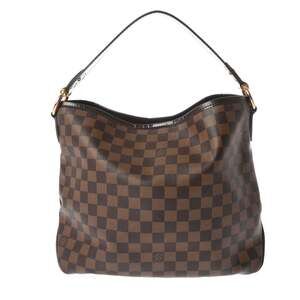 LOUIS VUITTON Authentic Brown Damier Canvas Shoulder Bag